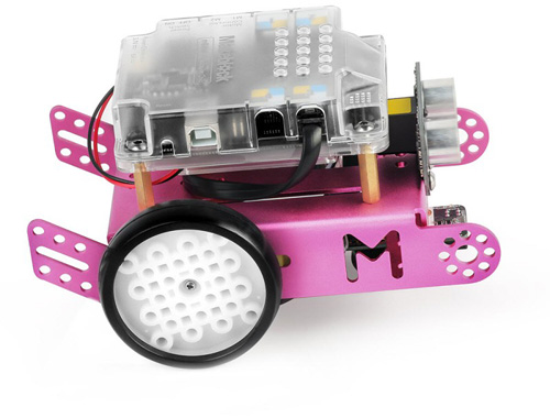MakeBlock mBot v1.1 Pink STEM Educational Programmable Robot (Bluetooth) (JP) - Click to Enlarge