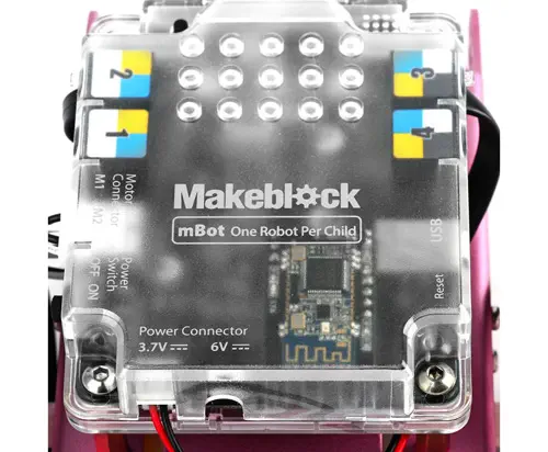 MakeBlock mBot v1.1 Pink STEM Educational Programmable Robot (Bluetooth) (JP) - Click to Enlarge