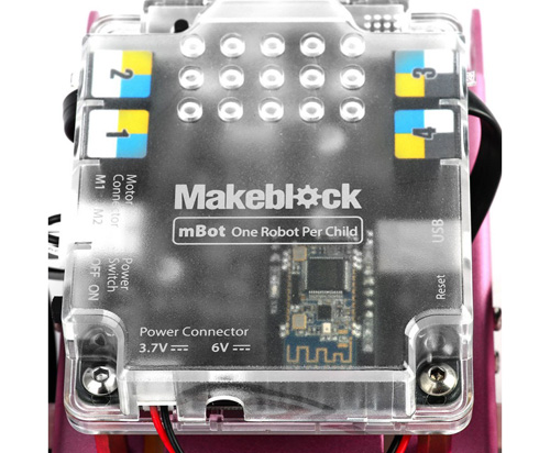 Robot Educativo Programable STEM Rosa MakeBlock mBot v1.1 (Bluetooth)