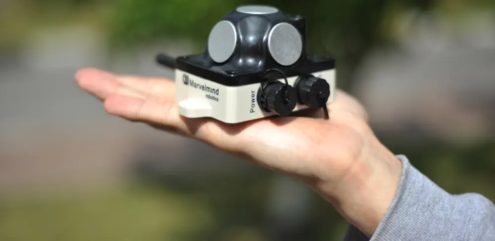 Marvelmind Industrial Super-Beacon Metal (25kHz) - Click to Enlarge