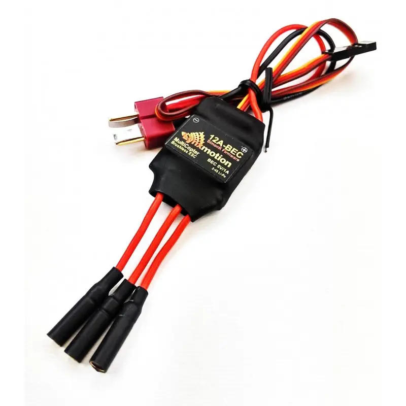 Multirotor ESC 1A BEC Lynxmotion 12A (Con Conectores) - Haz click para Ampliar