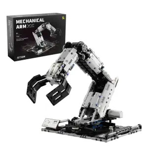 Kit de construction de briques pour bras mécanique collaboratif multi-axes STEM
