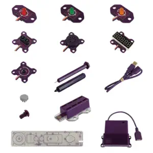 Invention Engine Kit de Démarrage Avec Écran, Haut-parleur, Capteur de Proximité et LED Bits