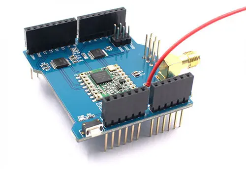 LoRa Long Range Transceiver Shield 433 MHz- Click to Enlarge