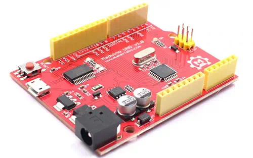 Microcontrolador USB Maduino Uno – Haga clic para ampliar