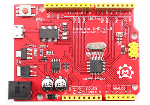 Maduino Uno USB Microcontroller- Click to Enlarge