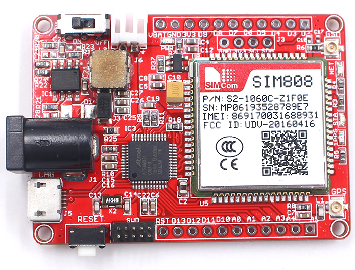 Maduino Zero SIM808 IoT GPS トラッカー V3.5 - クリックして拡大