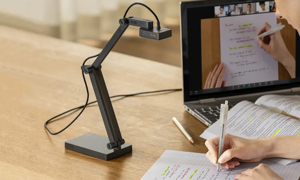 Mayku IPEVO V4K PRO Ultra HD USB Document Camera - Slate Gray