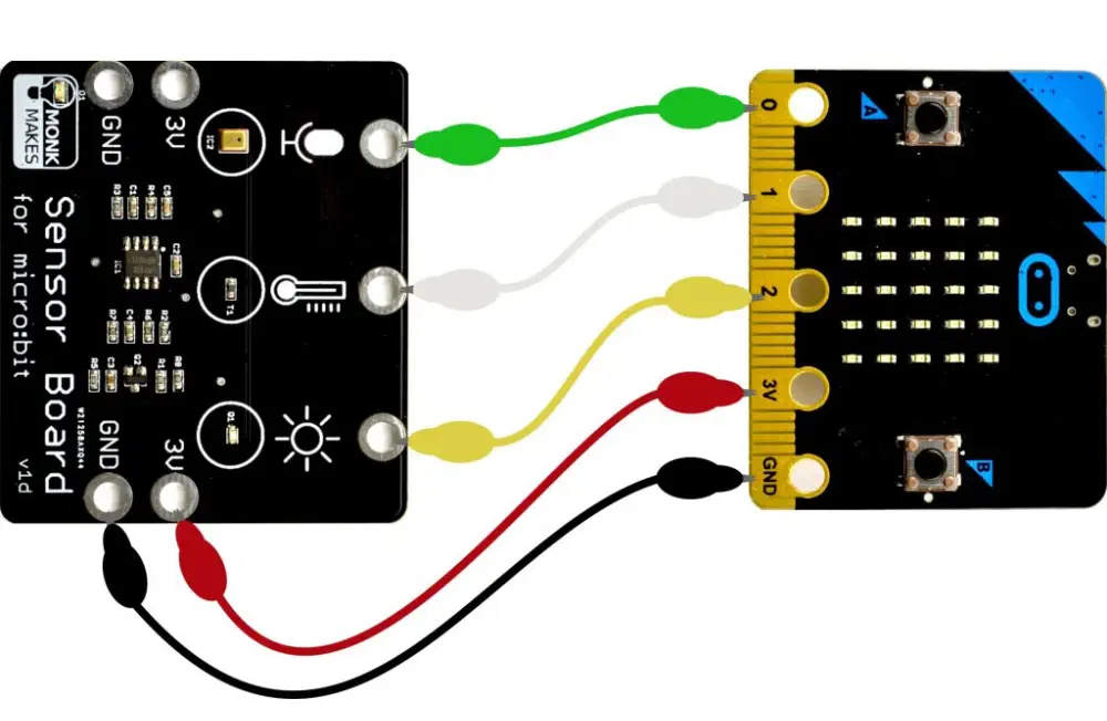 Monk Makes Sensor Board for MICRO:BIT