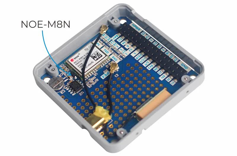 Módulo GPS M5Stack c/ Antena Interna y Externa (NEO-M8N) - Haga Clic para Ampliar