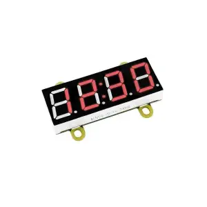 Horloge rouge à 7 segments M5Stack