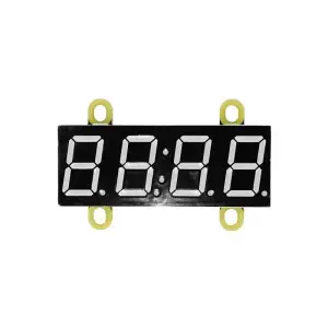 Horloge rouge à 7 segments M5Stack