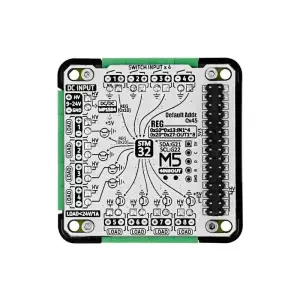 Module d'entraînement CC multicanal M5Stack 4IN8OUT (STM32F030)