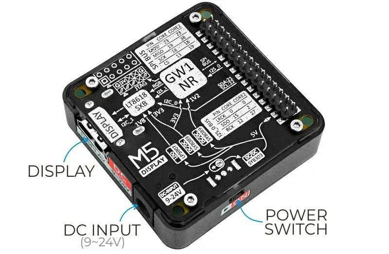 M5Stack-weergavemodule 13.2