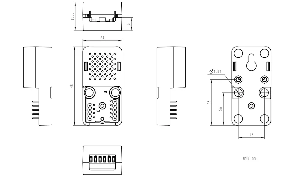 Lector de Tarjetas TF M5Stack Atomic