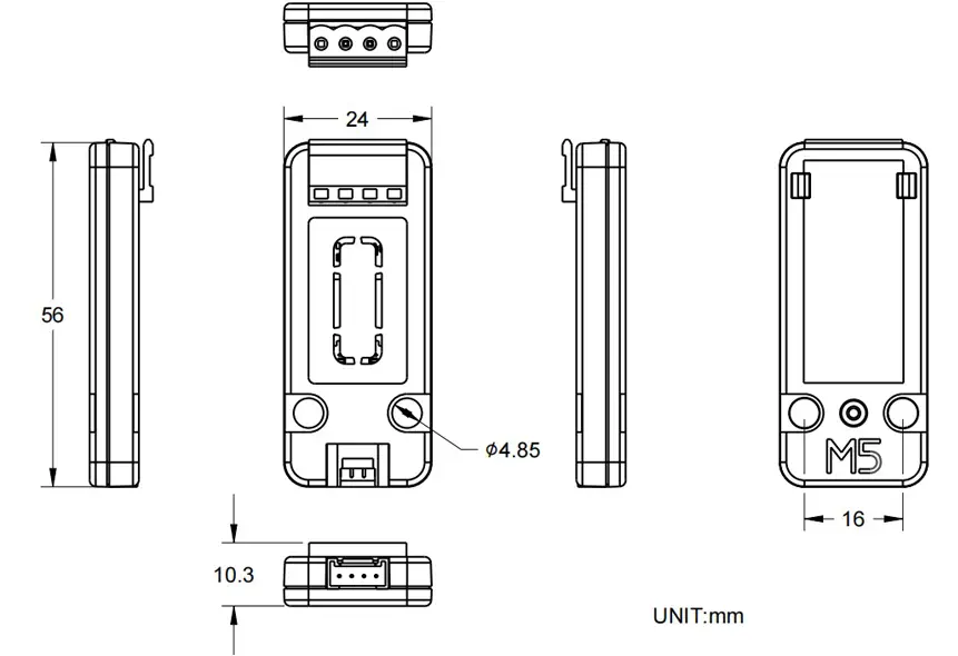 M5Stack AC Messgerät (HLW8032)