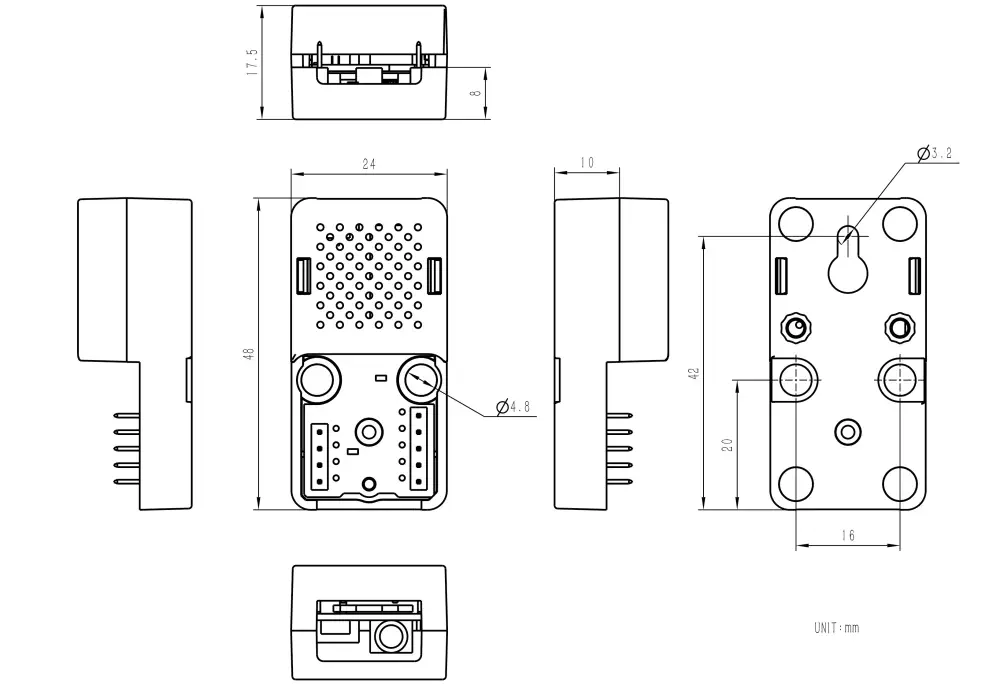 M5Stack ATOMIC PWM Basis voor Atom Controllers