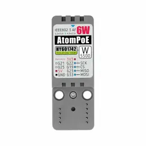 Contrôleur Ethernet ATOMIC PoE Base avec puce W5500 (Série ATOM)