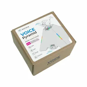 M5Stack Voice Pyramid Smart Speaker Base pour Atom (sans Atom Voice)