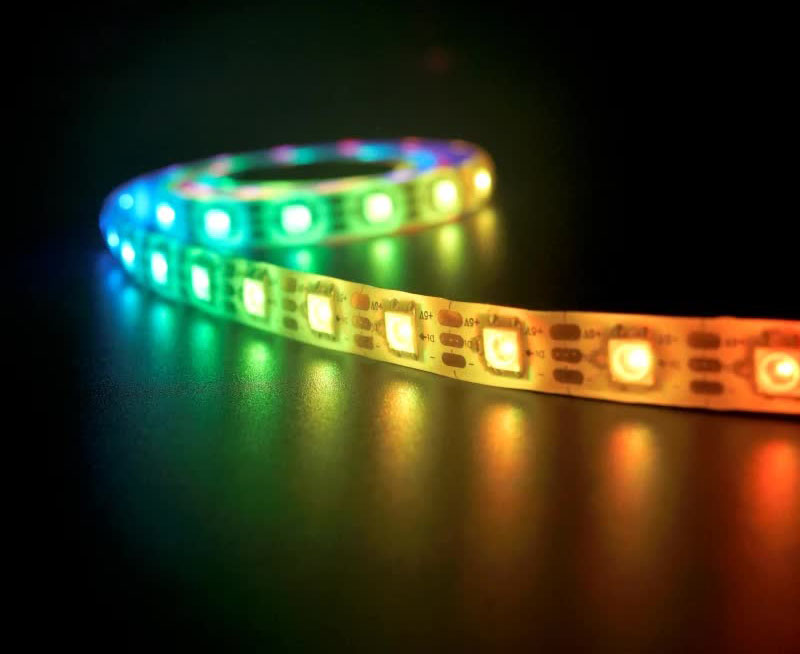 M5Stack Digital RGB LED wetterfester Streifen SK6812 (2 m) - Zum Vergrößern klicken