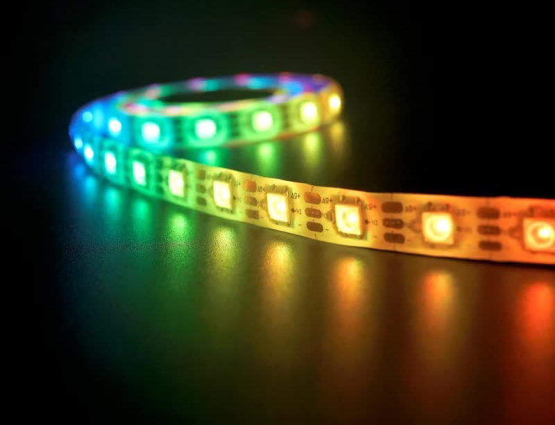 M5Stack Digital RGB LED wetterfester Streifen SK6812 (5 m) - Zum Vergrößern klicken