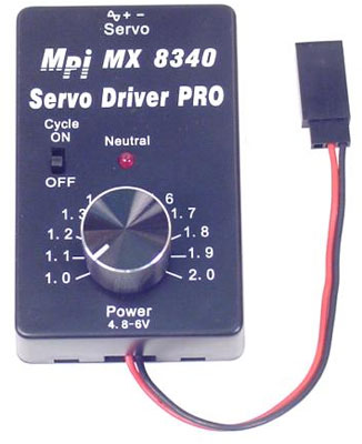Manual Servo Controller MX-04- Click to Enlarge