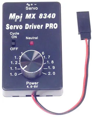 Manual Servo Controller MX-04- Click to Enlarge