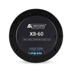 MyActuator RMD X Series Actionneur BLDC, Réduction Planétaire 36:1, Communication CAN, Couple Maximum de 60 N.m sans Frein