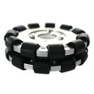 Roue Omnidirectionnelle 127mm (Roulement en Laiton pour Rouleaux)