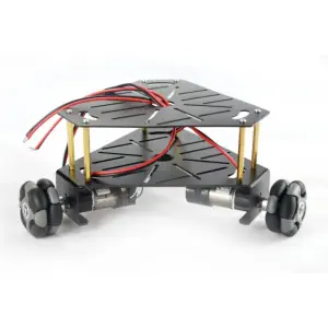 Chassis Triangulaire à 3 Roues Omnidirectionnelles 48mm