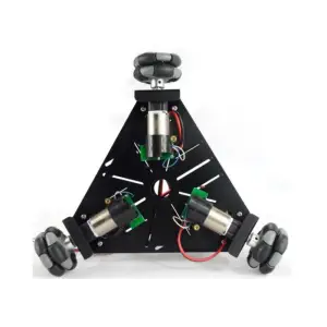 Chassis Triangulaire à 3 Roues Omnidirectionnelles 48mm