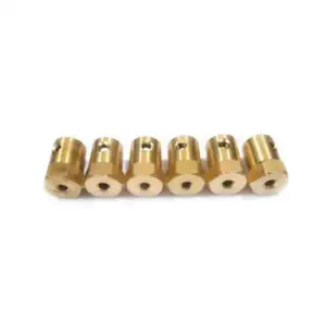 Moyeu de Montage Hexagonal 4mm en Cuivre