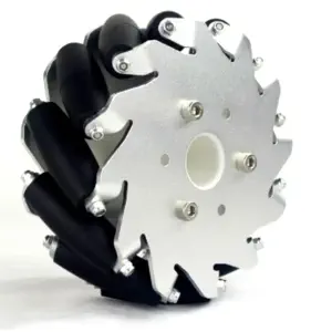 Kit de 4 Roues 127mm Mecanum avec Rouleau de Base (2x Droite, 2x Gauche)