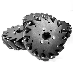 Lynxmotion - Jeu de Roues Mecanum 152mm (2x Gauche, 2x Droite)