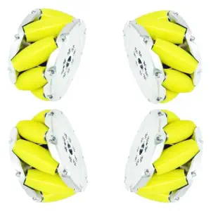 Roue Mecanum à usage intensif de 4 pouces NM100A (4x)