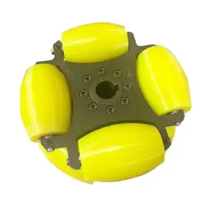 Roue omnidirectionnelle industrielle robuste de 203 mm NW203C