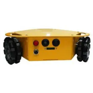Kit Robot Triangulaire à 3 Roues Omnidirectionnelles 100mm