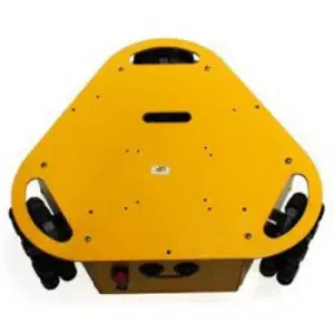 Kit Robot Triangulaire à 3 Roues Omnidirectionnelles 100mm