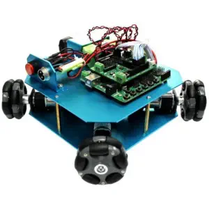 Kit Robot Arduino 4 Roues Motrices 58mm Omnidirectionnelles