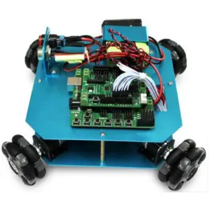 Kit Robot Arduino 4 Roues Motrices 58mm Omnidirectionnelles