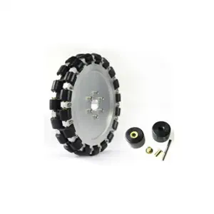 Roue Omnidirectionnelle 203mm (Roulement en Laiton pour Rouleaux)