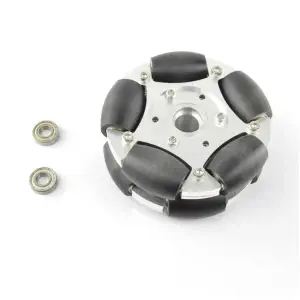 Roue Omni 127mm avec Rouleaux de Support