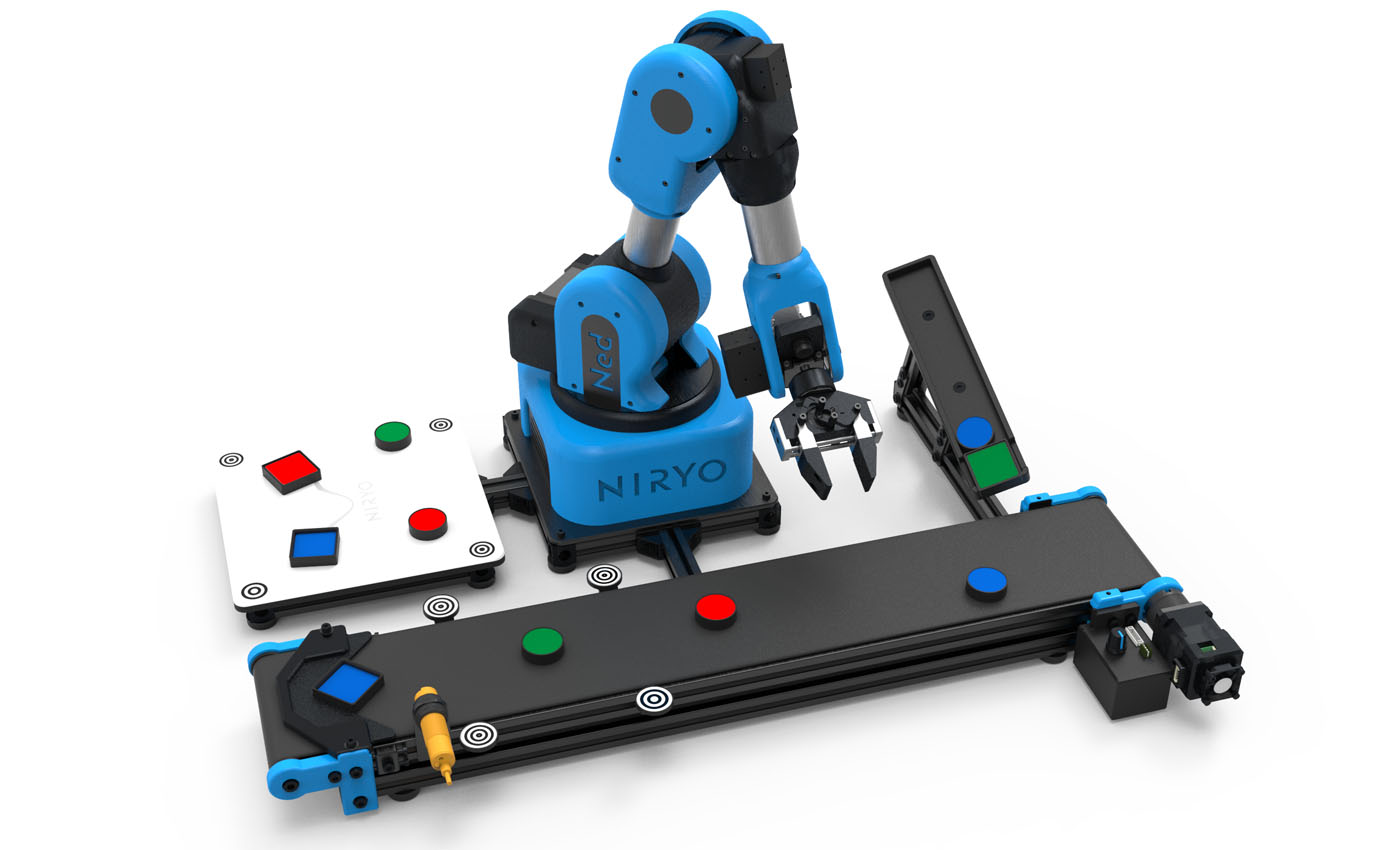 NED 6-Axis Robot Arm - Niryo - Click to Enlarge