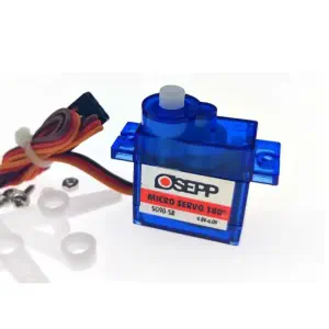 Servo à engrenages en plastique SG90SR 180 degrés