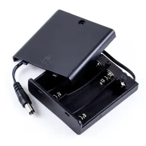Support à Batterie- 4xAA Plat