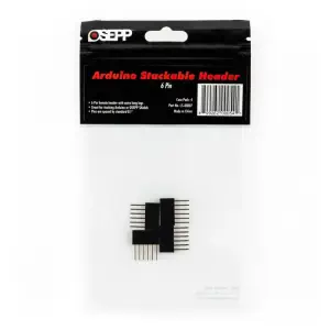 Connecteur Empilable pour Blindage Arduino - 6 Broches (4pk)