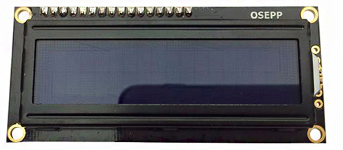  16 x 2 LCD-Anzeigemodul - zum Vergrößern anklicken