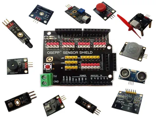 Kit de Inicio Básico de Sensores 101 - Haga clic para ampliar