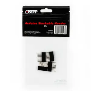 Connecteurs 8 Broches pour Blindages Arduino (4pk)