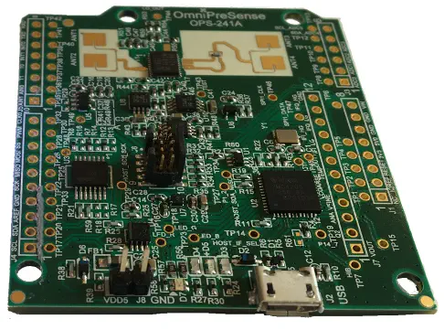 OmniPreSense Radar à Courte Portée OPS241-B - Cliquez pour agrandir